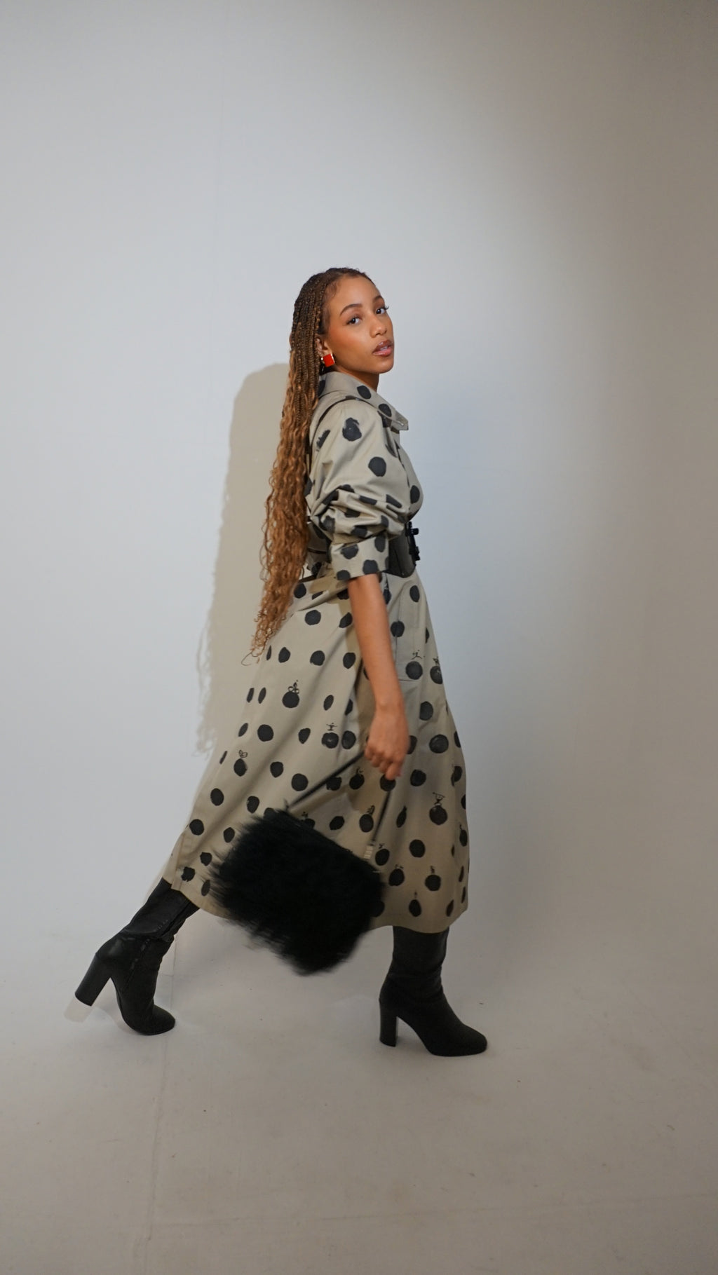 Our Own World Trench Coat