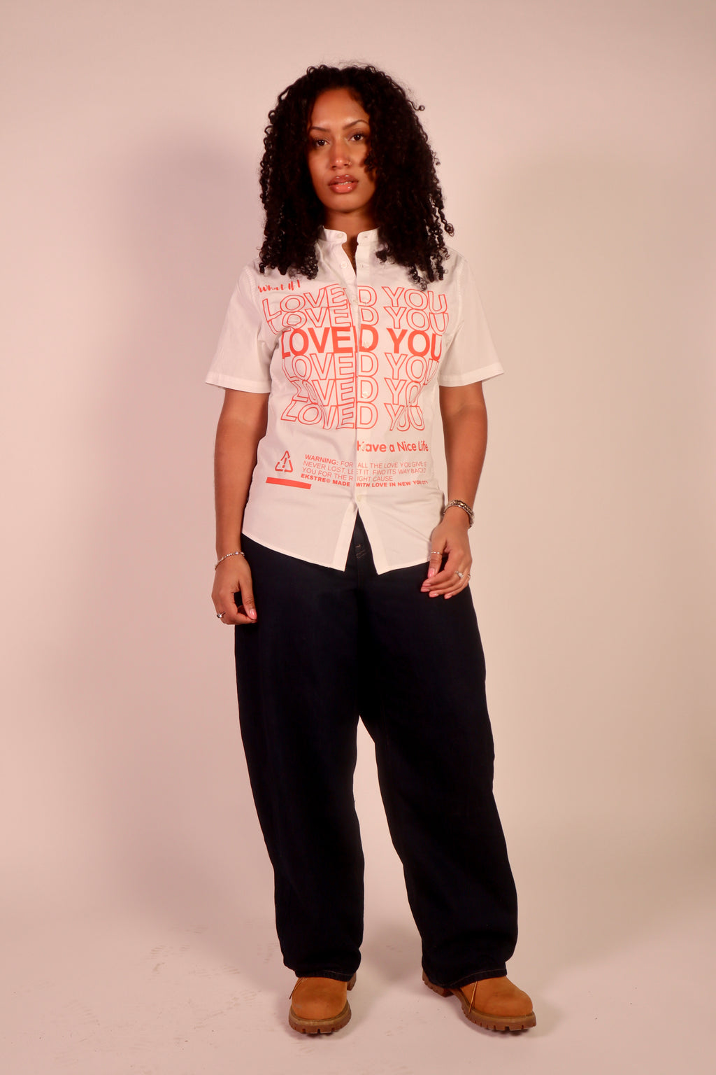 Loved You Button Up